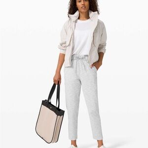 Lululemon Keep Moving Pant 7/8 High Rise Nimbus Battleship Size 4